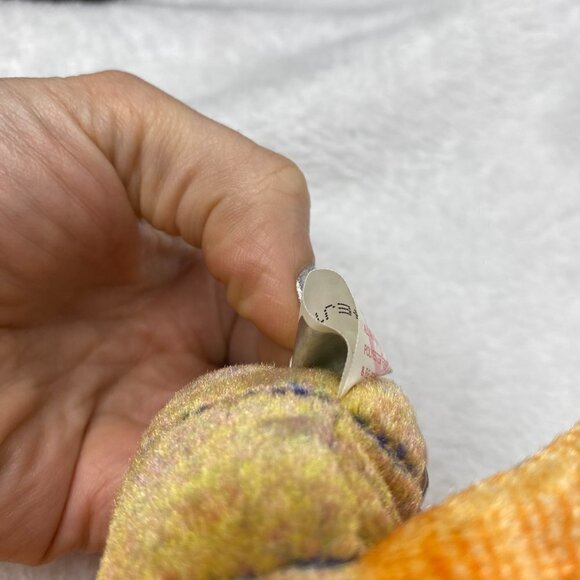 TY Beanie Babies - Glow the Firefly 4283 - Lightning Bug Insect Orange Green - Picture 6 of 6